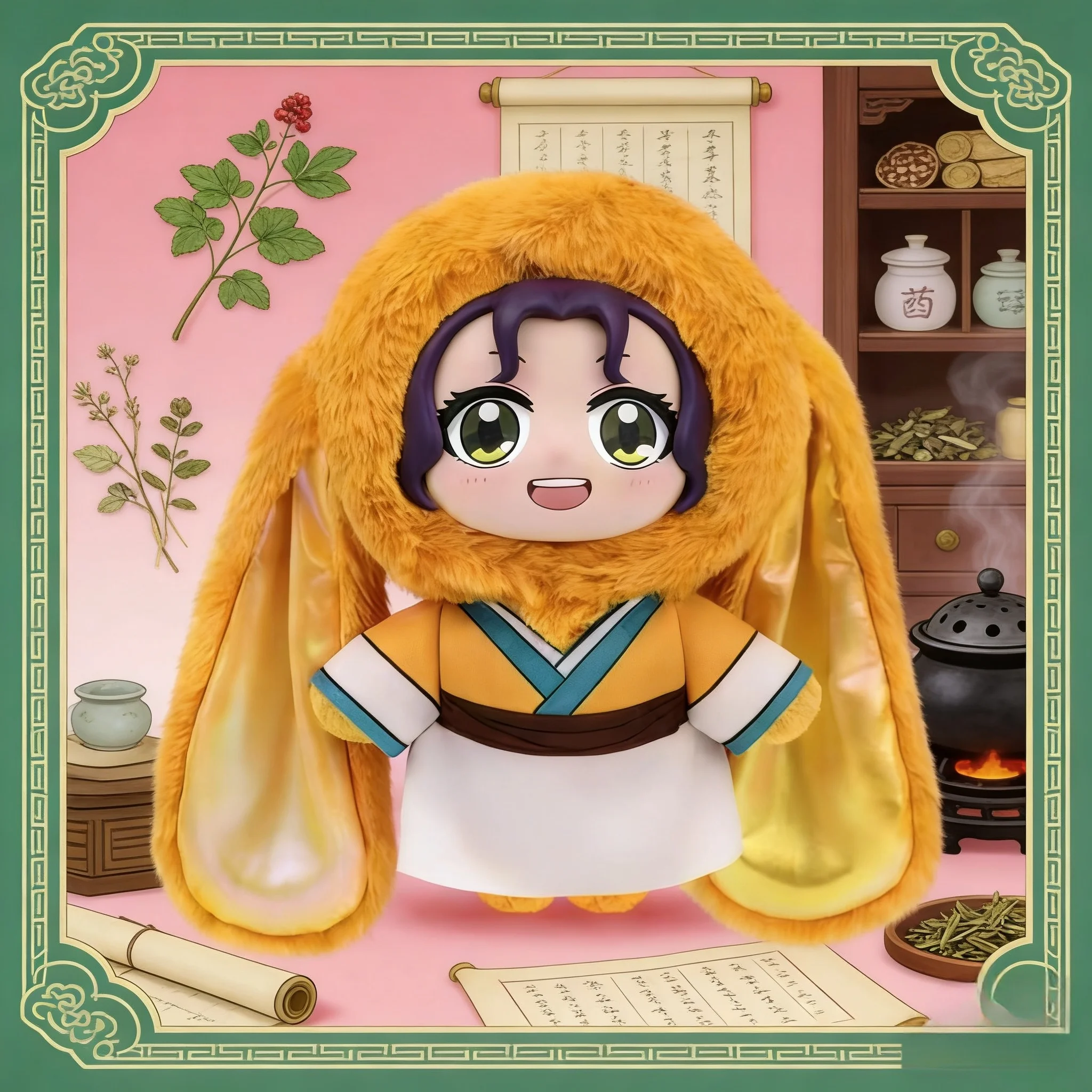 Genuine In Stock EAKI The Apothecary Diaries Cute Pet Pavilion Series plush blind box Maomao Jinshi Lishu Mystery Box Gift