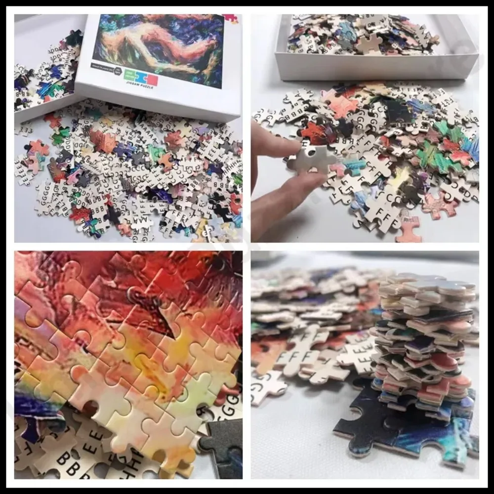 500/1000/1200/2000pcs Fashion Landscape Puzzle | Vibrant Masterpiece, Stylish Home Décor & Stress-Relief Game for Modern Adult