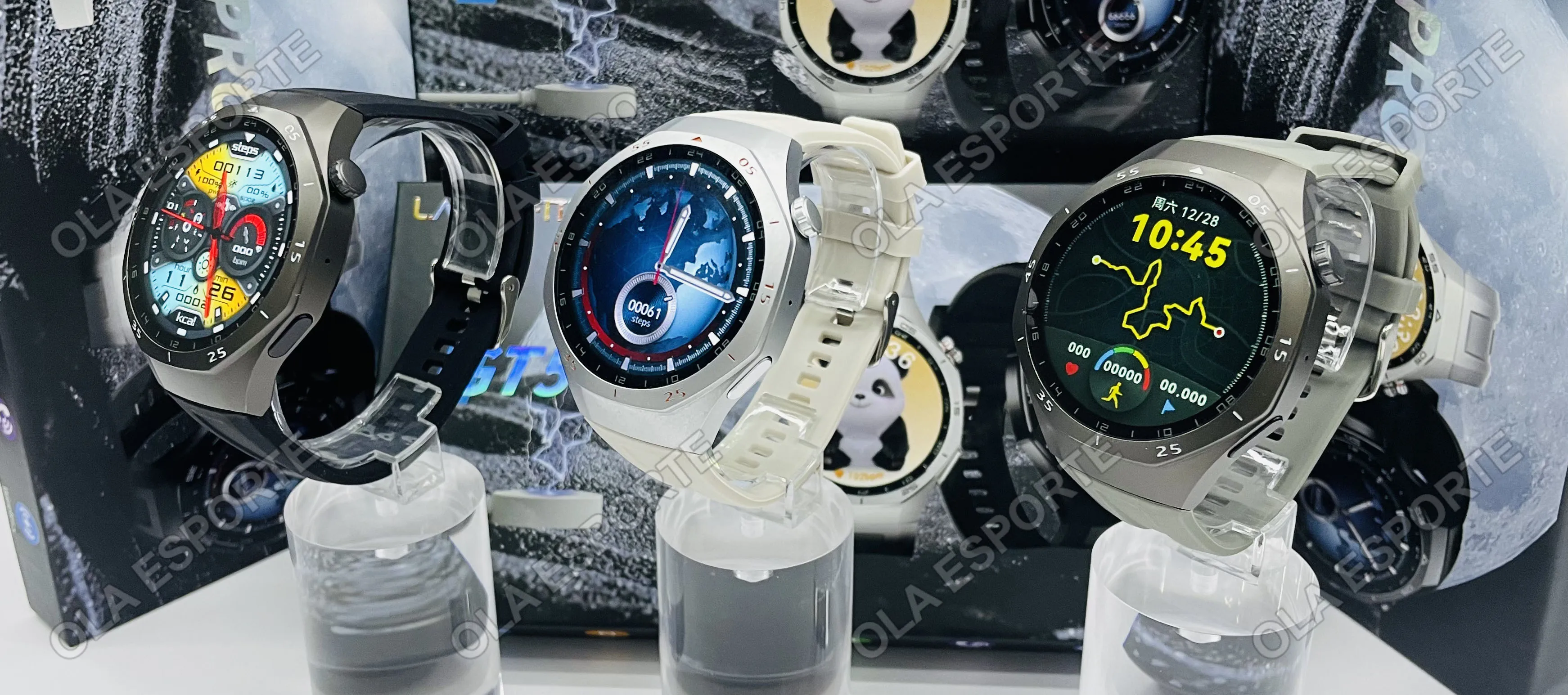 Global Version Watch 5 Pro Smart Watch 1.53inches  AMOLED Display Screen GPS Sports Tracker Smartwatch Men Women For Android IOS
