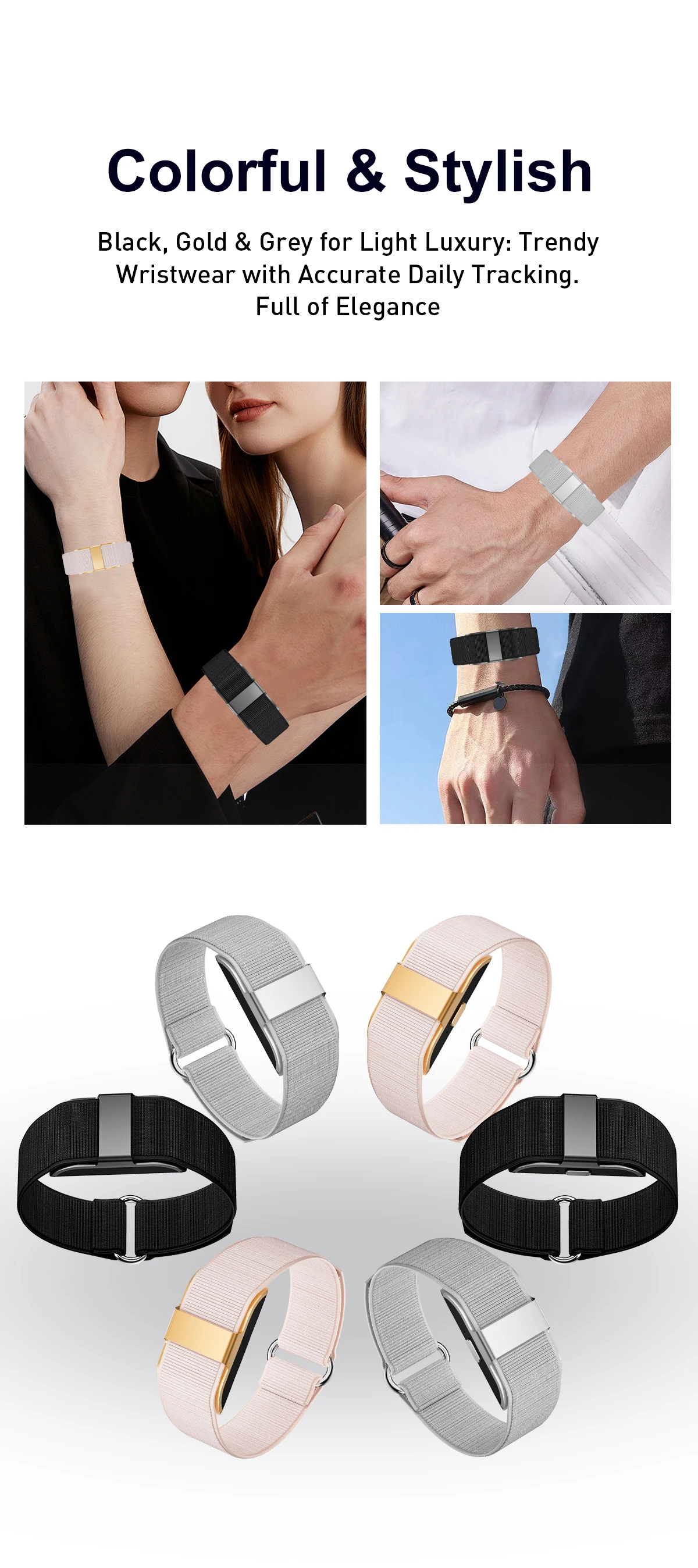 LIGE New S01 No Screen Smart Bracelet Heart RateMonitor Pedometer Waterproof Sport Fitness Tracker Men Women Electronic Bracelet