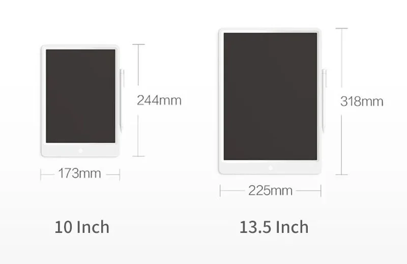 Original Xiaomi Mijia LCD Writing Tablet Board Electronic Small Blackboard Paperless Handwriting Pad Graphics Board 10/13.5inch