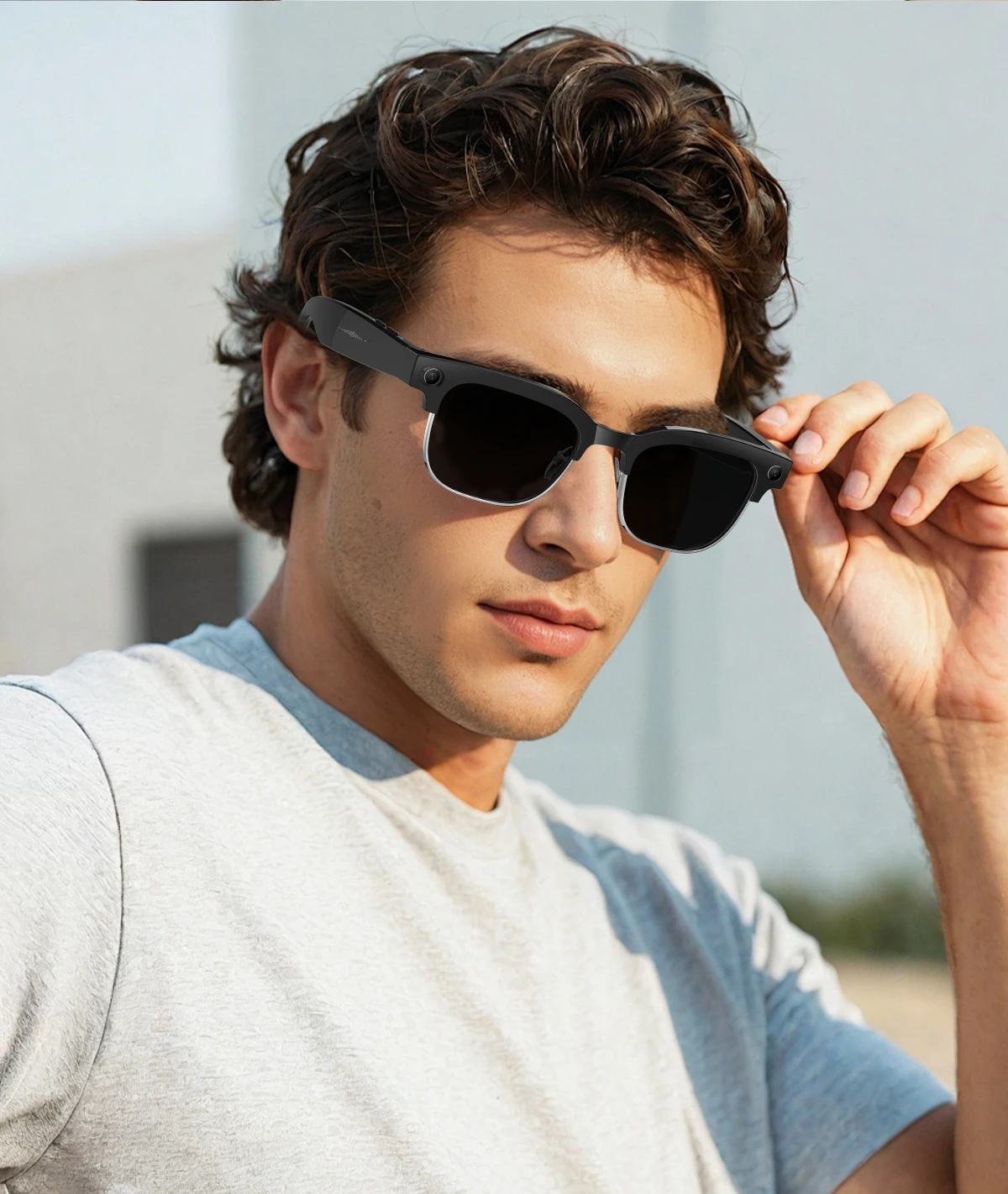 2026 New AIl Smart Glasses 4K 8MP HD Camera Video 1080P 100+ LanguagesTranslation WiFi Sunglasses Bluetooth Call Music Men Women