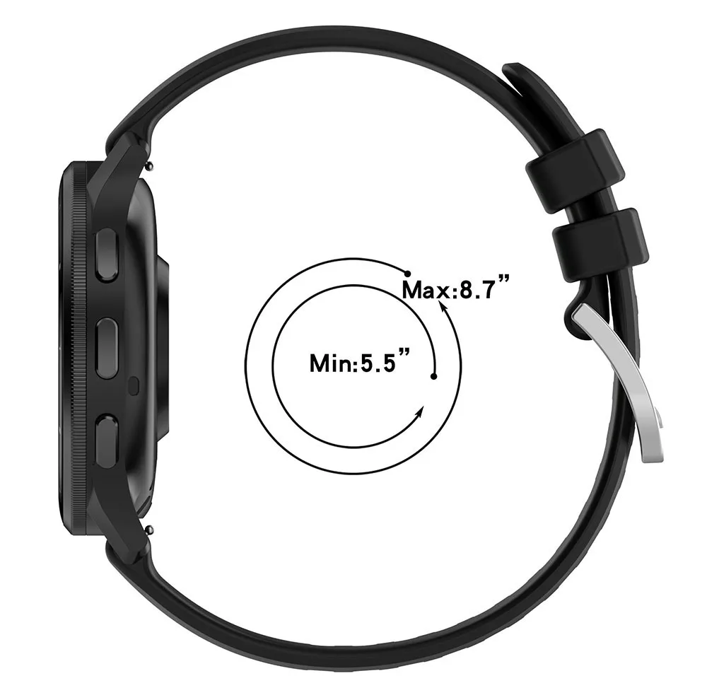 For Garmin Venu 3 3S Original Silicone Watch Band 18mm 22mm Smart Accessories Replacement Wristband Bracelet Correa Strap