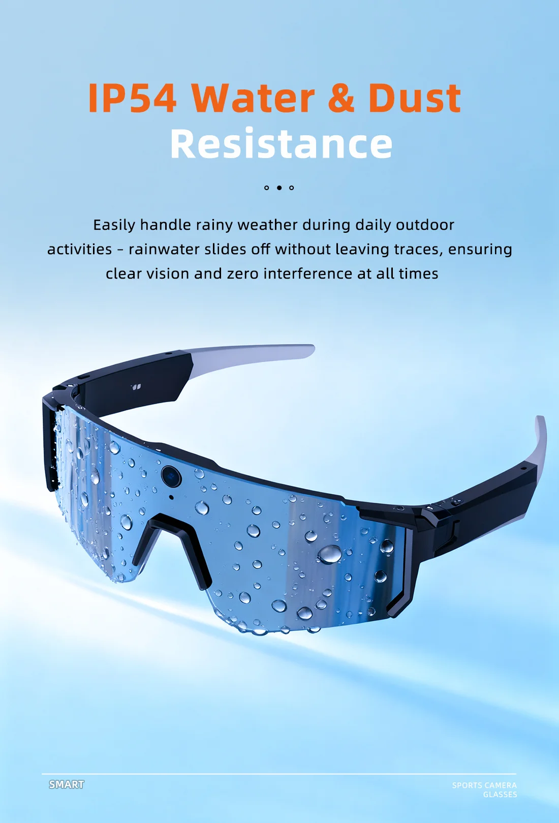 2026 New AI Smart Shooting & Recording Glasses with 800W Camera, HD Anti-Shake Bicycle Riding Shooting Artifact, Windproof Goggl