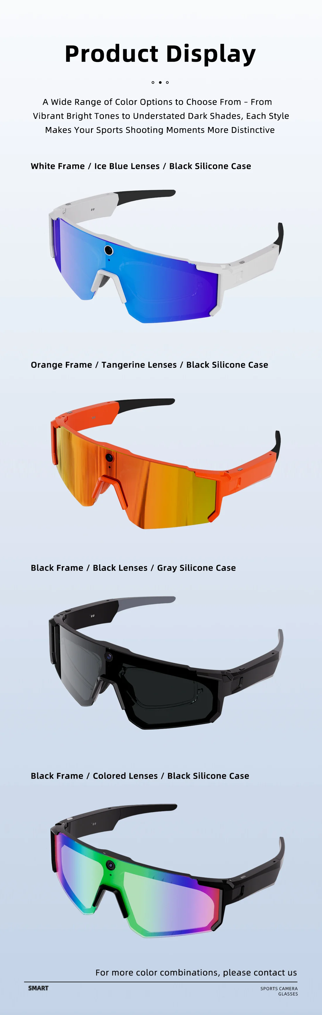 2026 New AI Smart Shooting & Recording Glasses with 800W Camera, HD Anti-Shake Bicycle Riding Shooting Artifact, Windproof Goggl