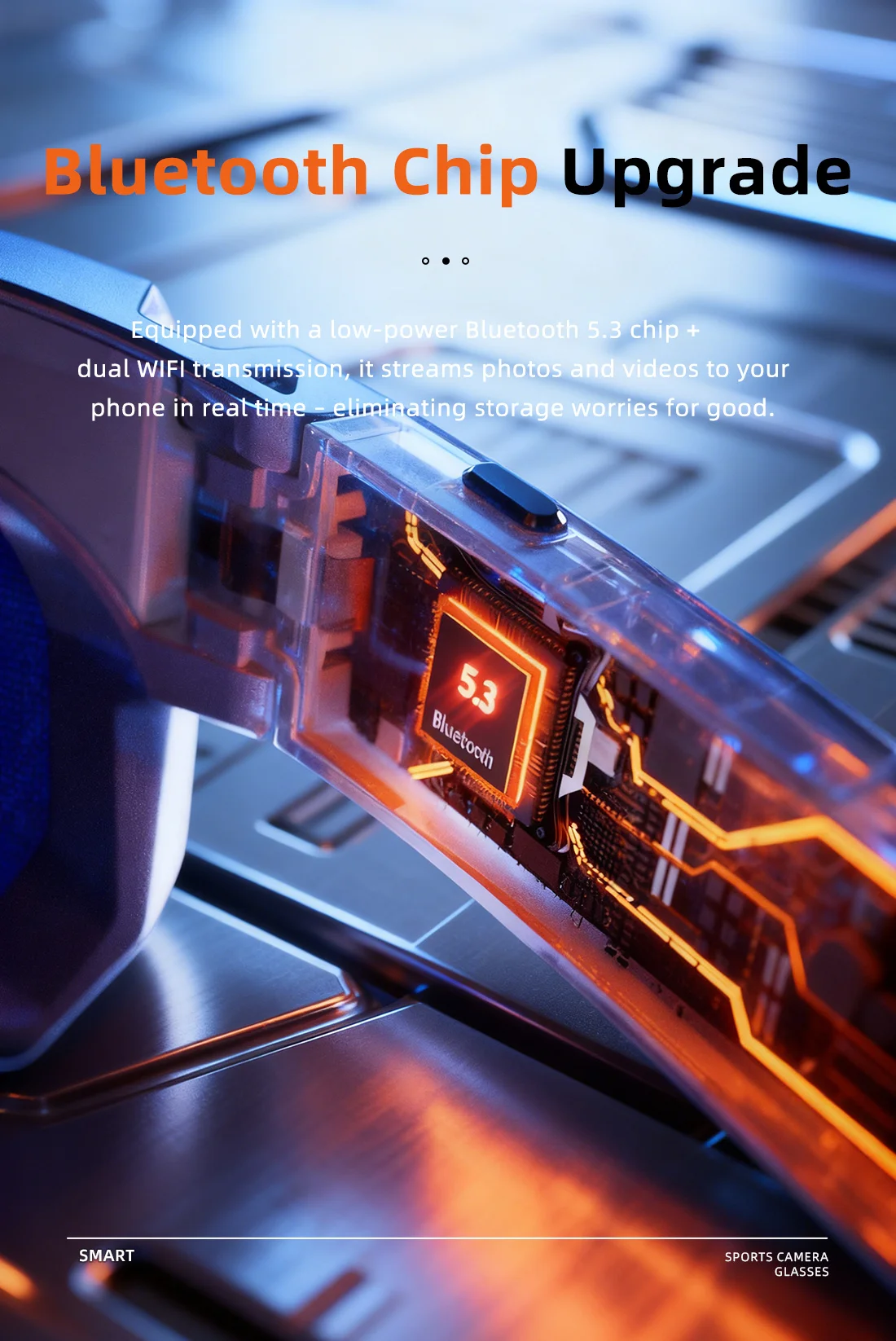 2026 New AI Smart Shooting & Recording Glasses with 800W Camera, HD Anti-Shake Bicycle Riding Shooting Artifact, Windproof Goggl