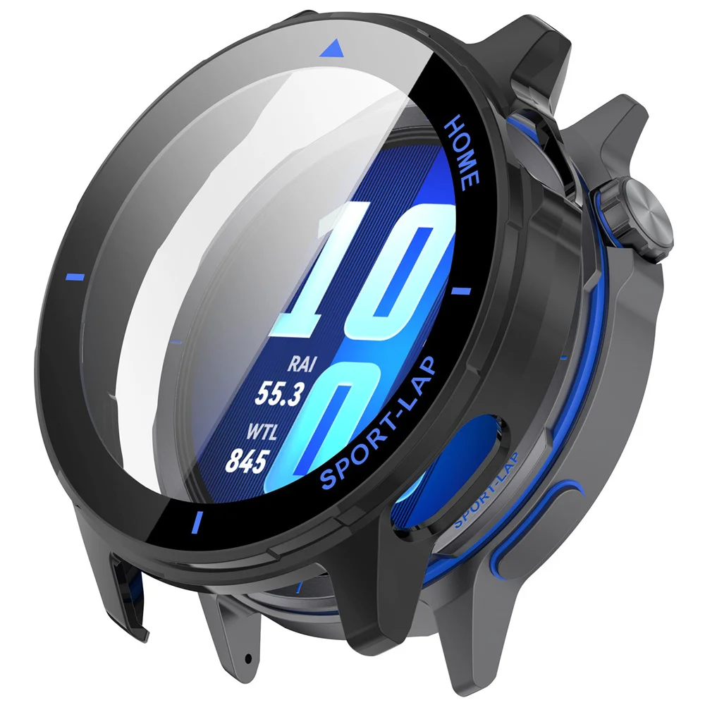 For Huawei Watch GT Runner 2 Watch Case+Tempered Glass PC Hard Cover With Screen Protector Film Shell For Huawei GT Runner 2