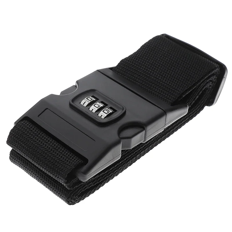1PC Travel Luggage Strap Adjustable Password Lock Packing Belt Baggage Secure Lock Anti-theft Luggage Suitcase Buckle Strap