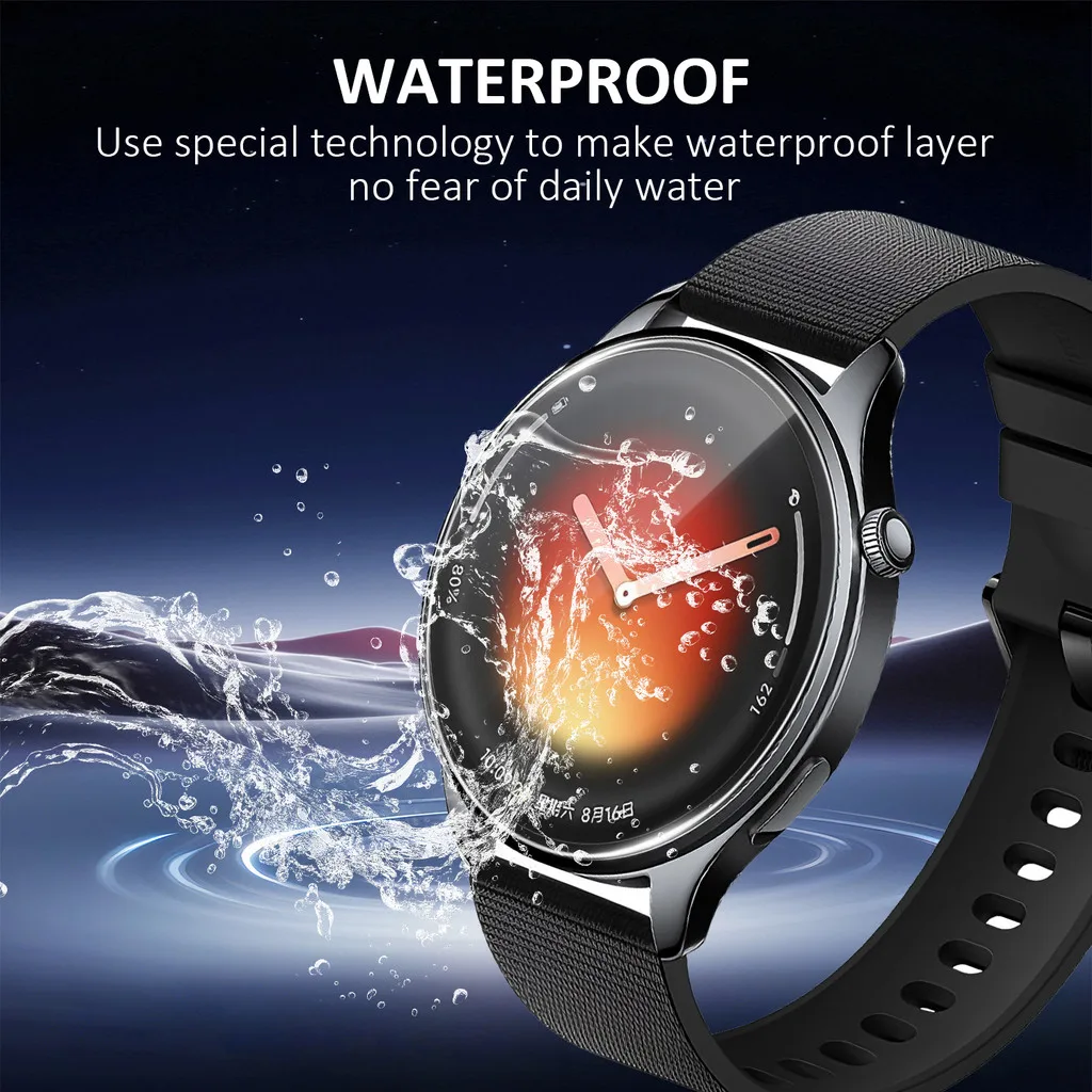 1-5PCS Tempered Glass For XIAOMI Watch 5 Quick Installation HD Clear Cover Film Screen Protector For Xiaomi Watch 5 Accessories