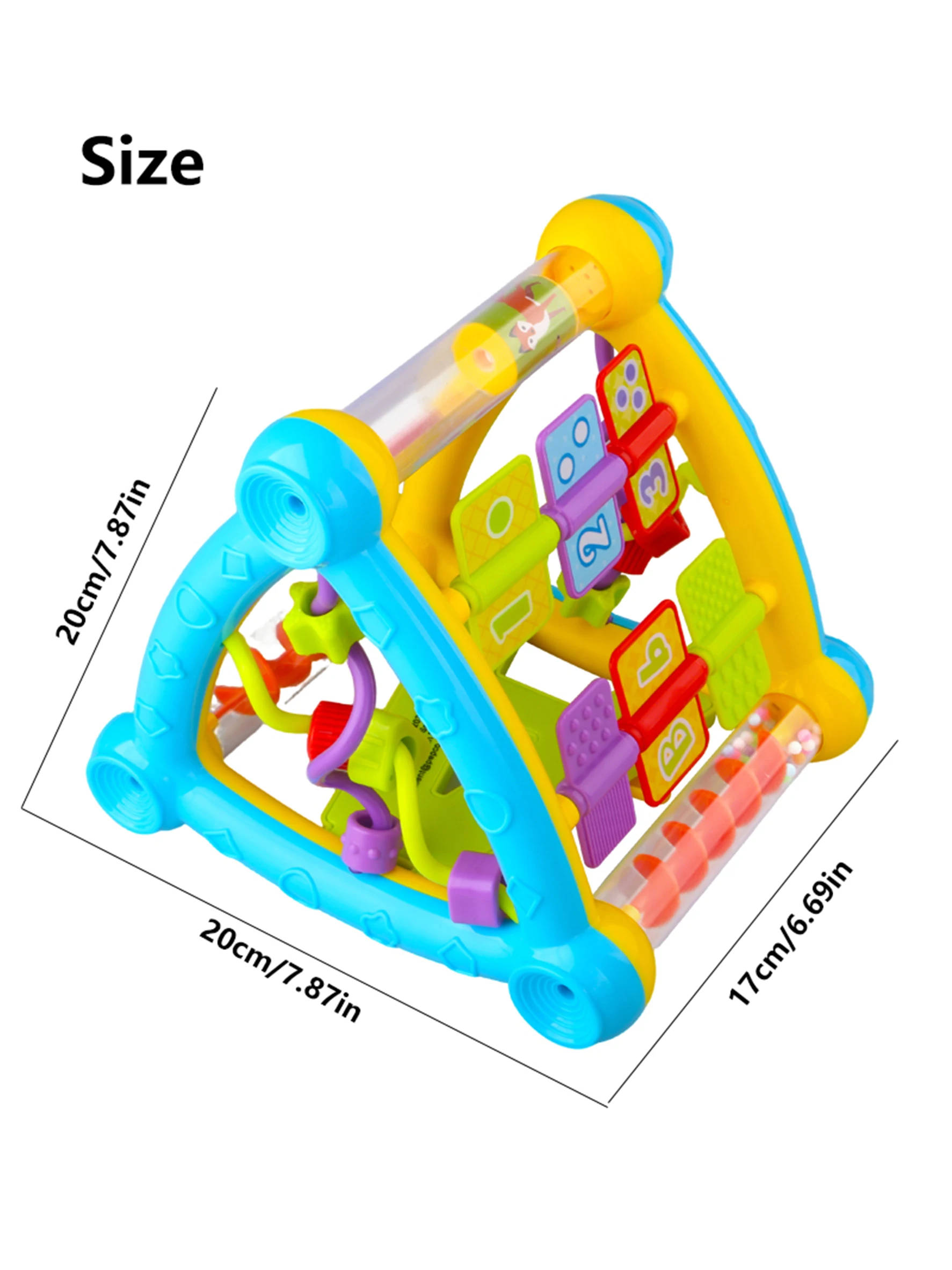 Baby Tripod for Fine Motor Skills, Color Recognition, Flipping, Early Childhood Education, and Brain-Training Toys