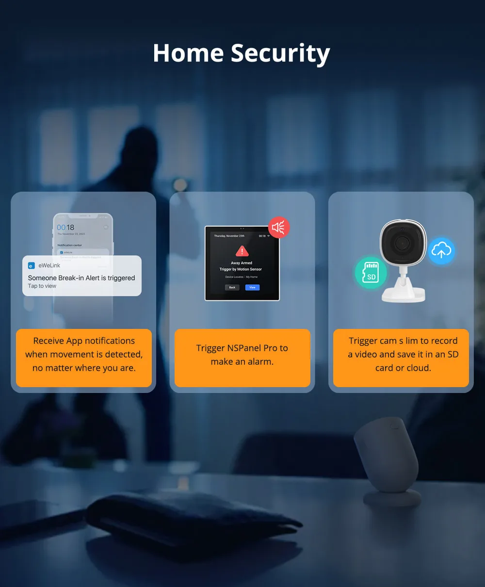 SONOFF Zigbee Motion Sensor Home SNZB-03P Automation Module Local SmartLinkage Via EWeLink APP Alexa Google Zigbee Hub Required