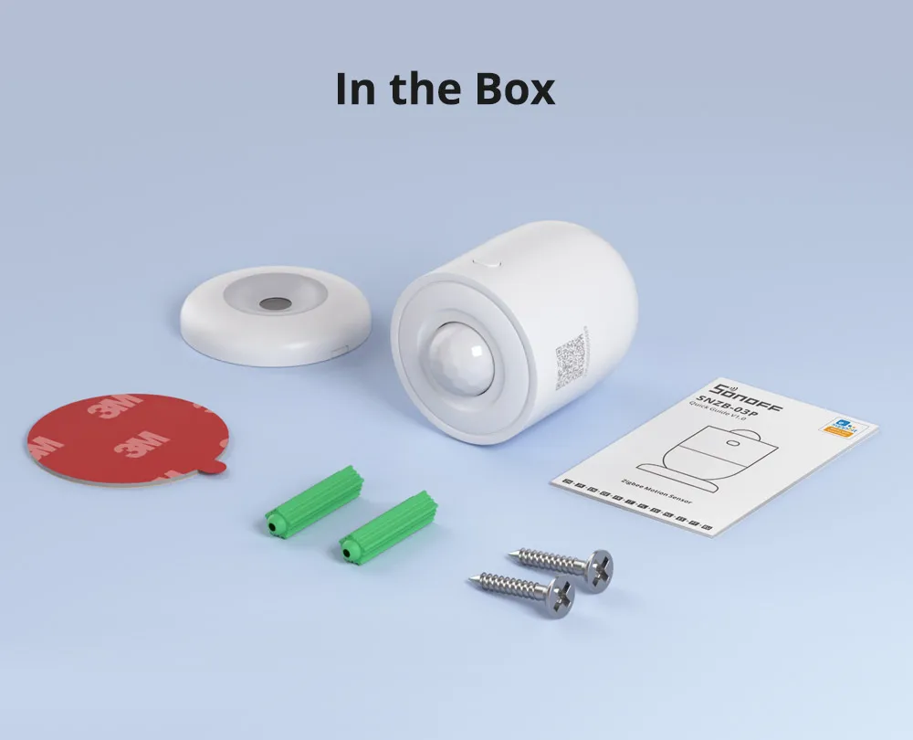 SONOFF Zigbee Motion Sensor Home SNZB-03P Automation Module Local SmartLinkage Via EWeLink APP Alexa Google Zigbee Hub Required