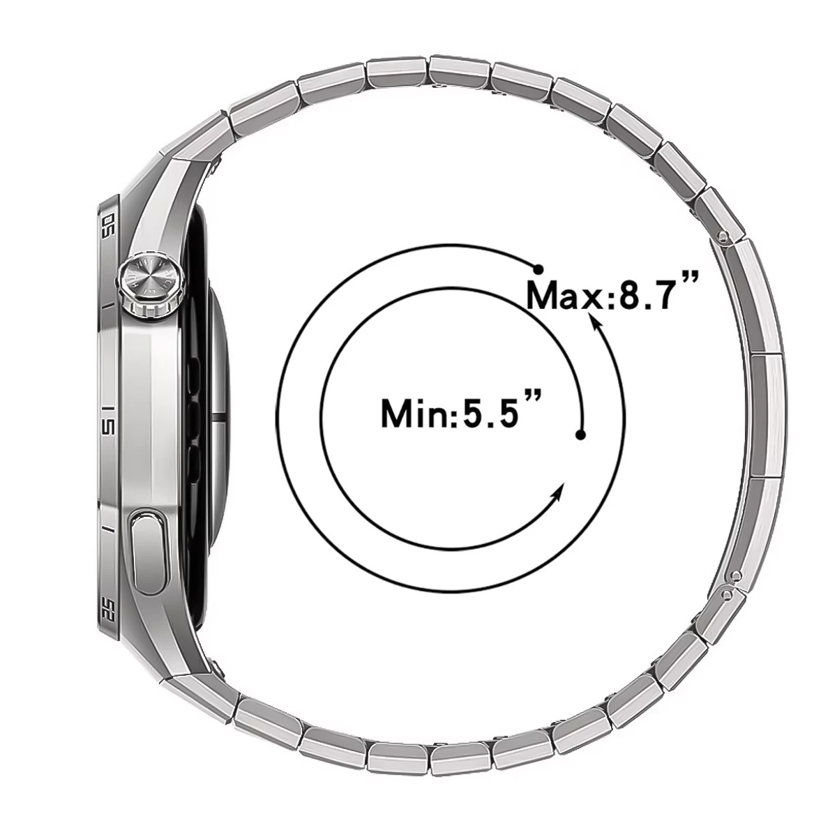 No Gap Titanium Strap for Huawei Watch GT 6Pro Luxury Quick Release Metal Bracelet for Huawei Watch GT6Pro Specialized Strap