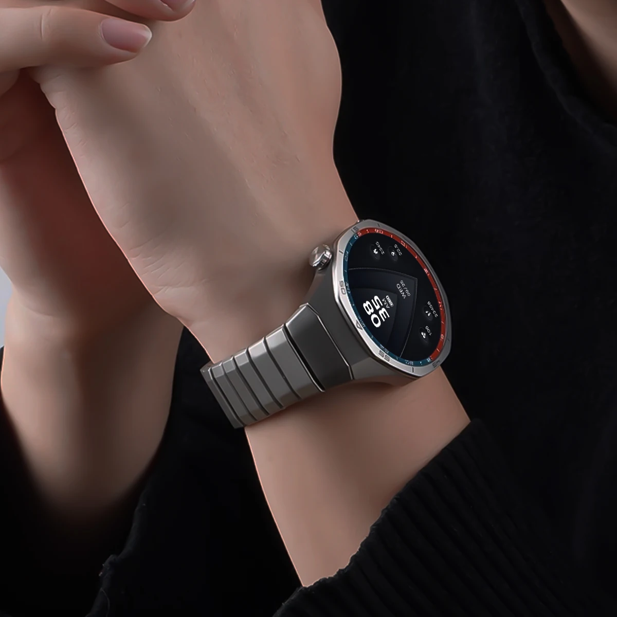 No Gap Titanium Strap for Huawei Watch GT 6Pro Luxury Quick Release Metal Bracelet for Huawei Watch GT6Pro Specialized Strap
