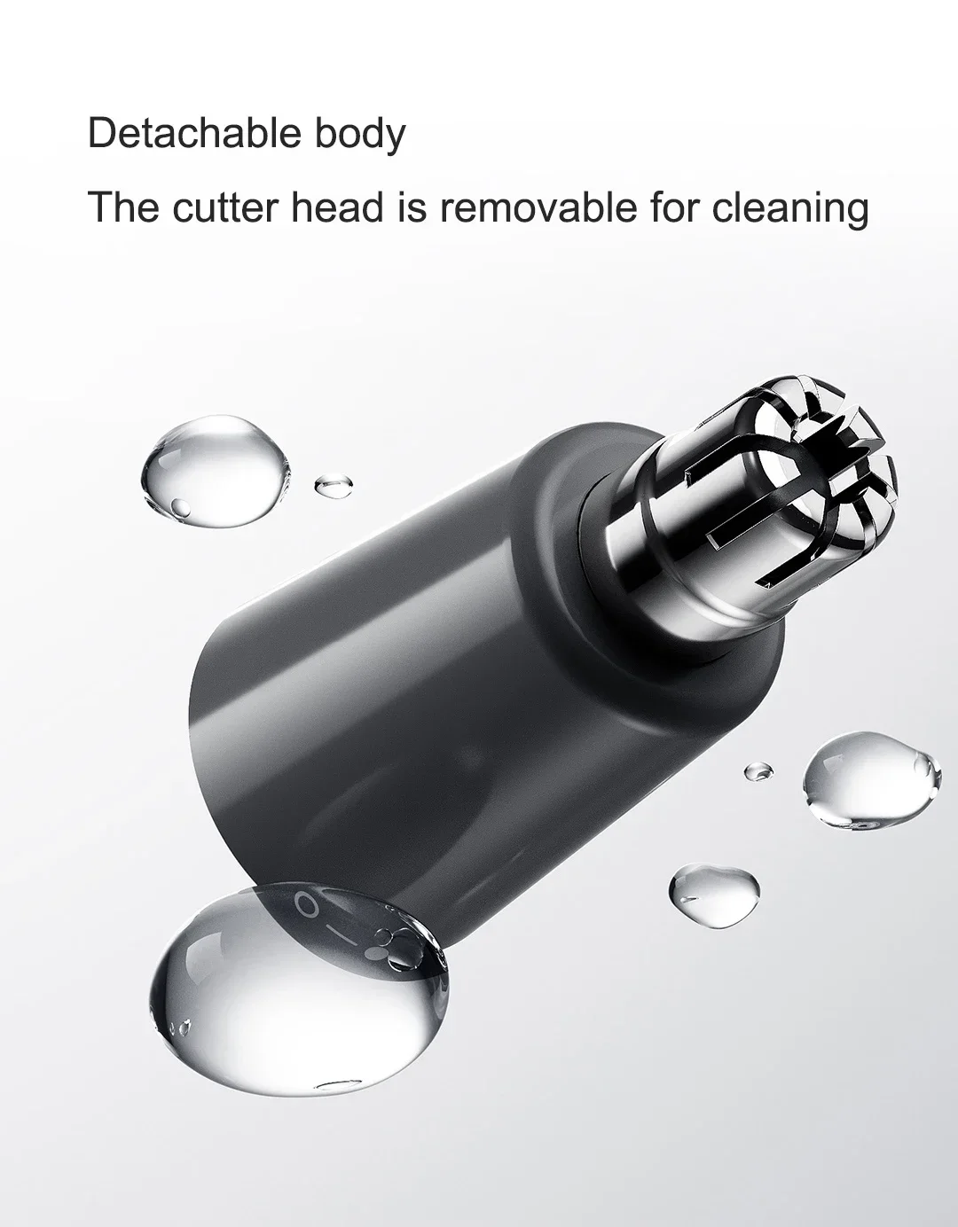 New XIAOMI Mijia Nose Trimmer No Box USB Rechargeable Painless Ear Nose Hair Eyebrow Trimmer Clipper Compact Pocket