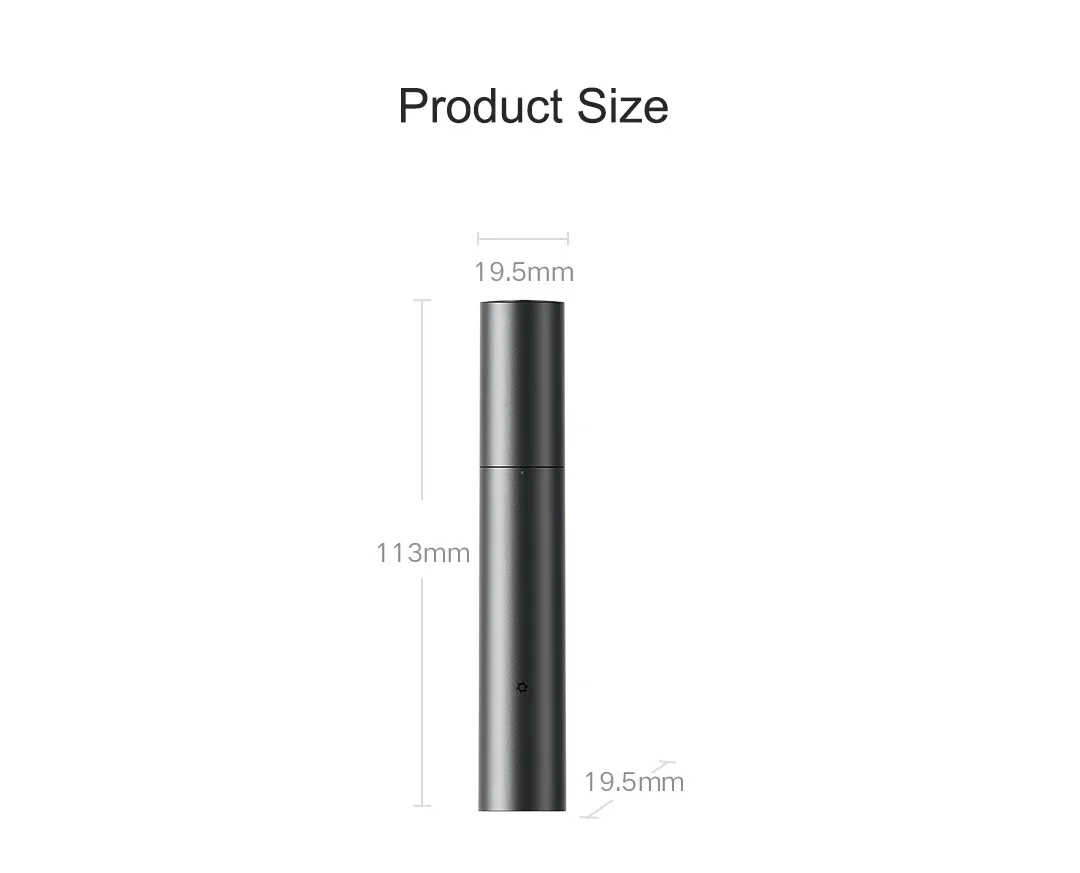 New XIAOMI Mijia Nose Trimmer No Box USB Rechargeable Painless Ear Nose Hair Eyebrow Trimmer Clipper Compact Pocket