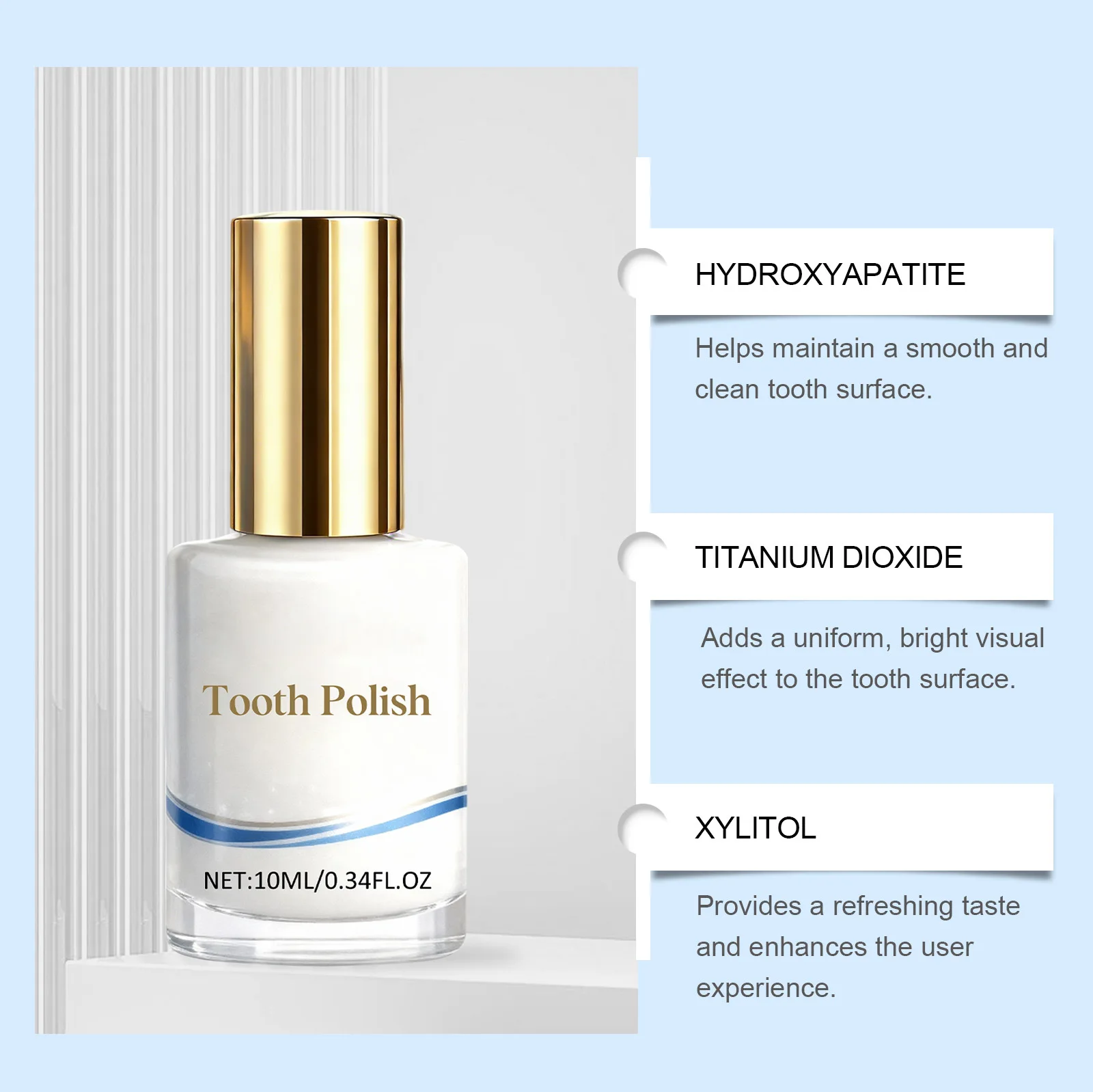 Dental Care Paint Cleaning Whitening Teeth Fresh Breath Remove Smoke Stains Brightening Instant Smile Safe Formula Tooth Polish