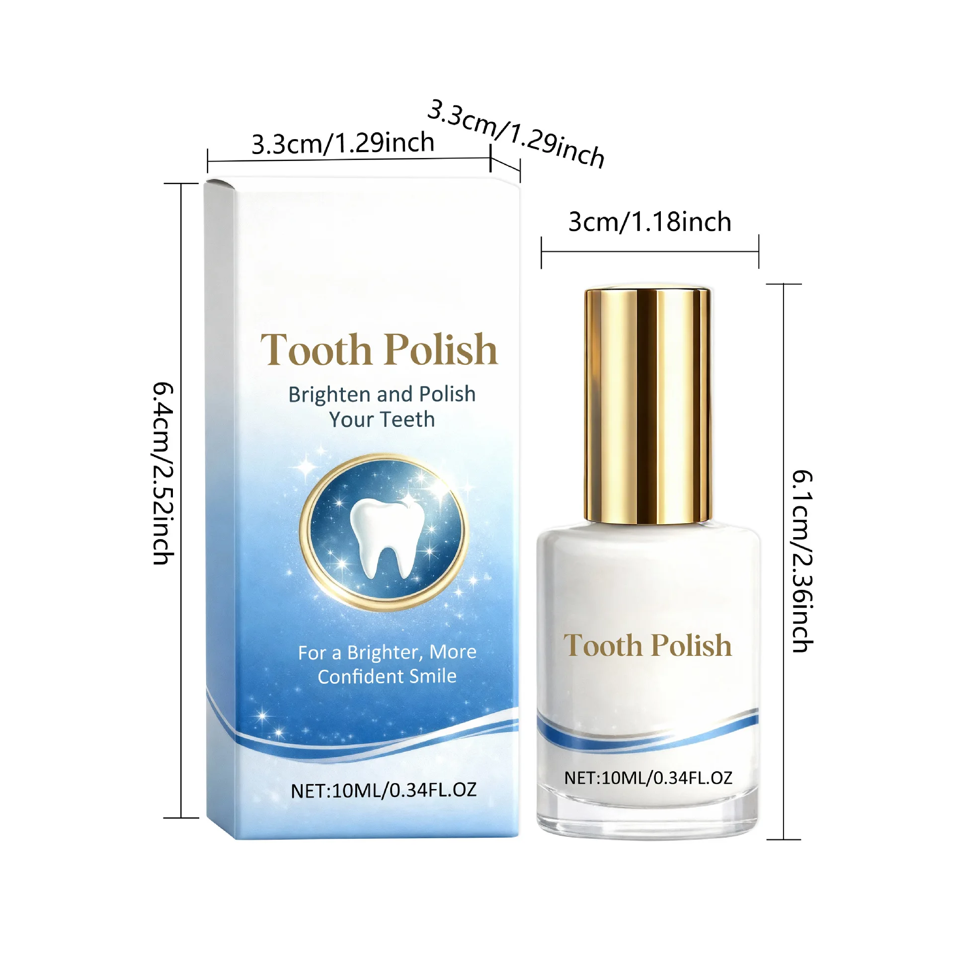 Dental Care Paint Cleaning Whitening Teeth Fresh Breath Remove Smoke Stains Brightening Instant Smile Safe Formula Tooth Polish