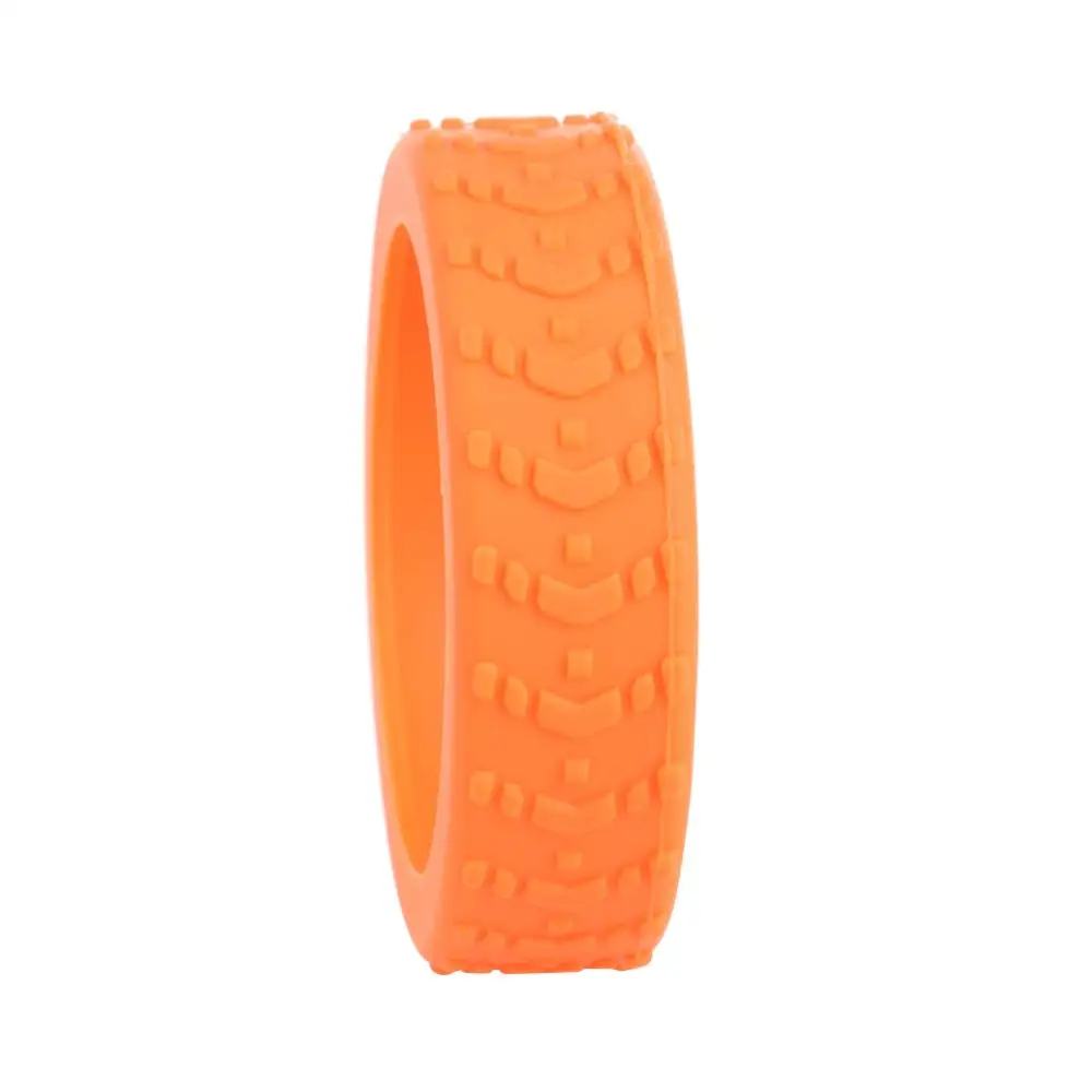 8PCS Thick Silicone Luggage Wheel Protection Cove, Soft and Silent, Suitable for Handcarts, Boxes, Stools, and Wheel Accessories