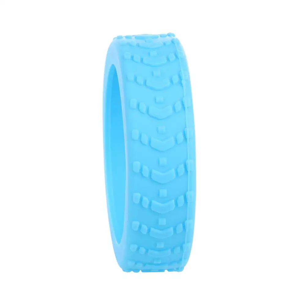 8PCS Thick Silicone Luggage Wheel Protection Cove, Soft and Silent, Suitable for Handcarts, Boxes, Stools, and Wheel Accessories
