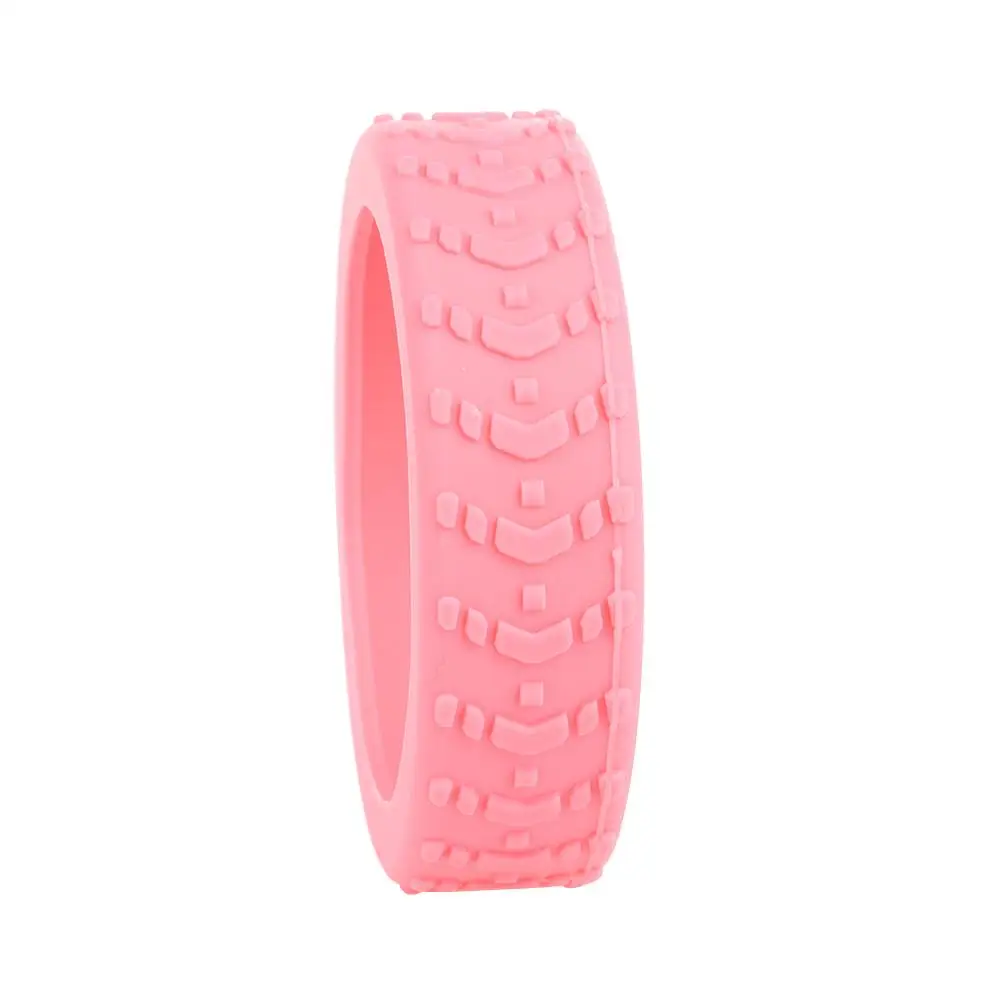 8PCS Thick Silicone Luggage Wheel Protection Cove, Soft and Silent, Suitable for Handcarts, Boxes, Stools, and Wheel Accessories