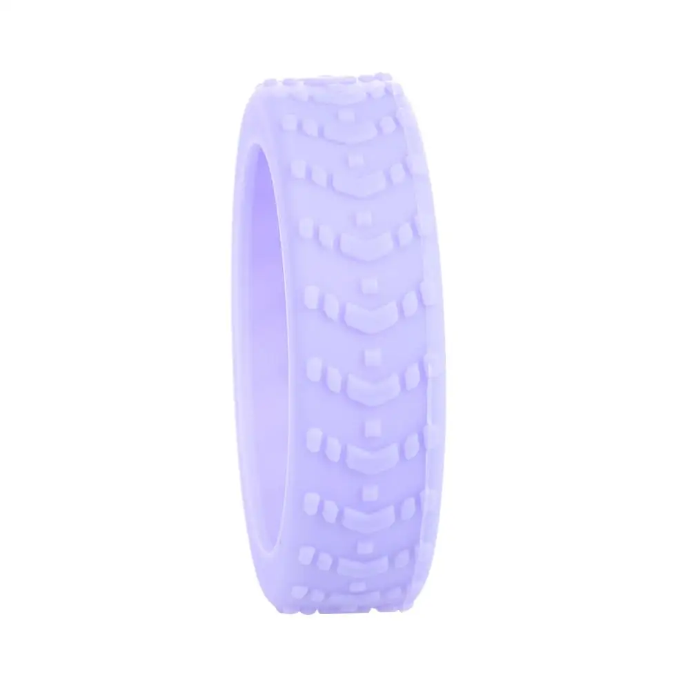 8PCS Thick Silicone Luggage Wheel Protection Cove, Soft and Silent, Suitable for Handcarts, Boxes, Stools, and Wheel Accessories