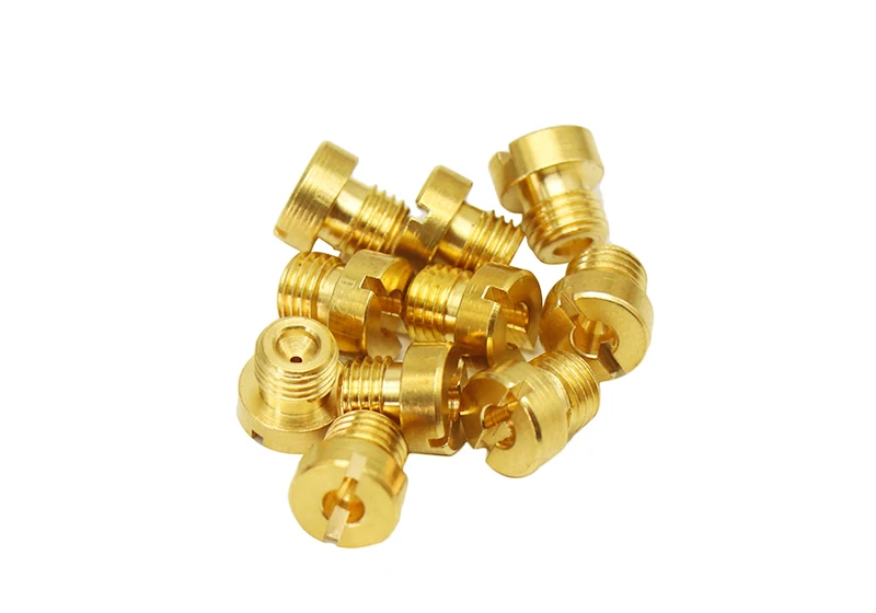 ZSDTRP 10Pcs/set 6mm Main Jet M6 Jets For Dellorto Carburetor PHBH PHBL PHBN PHBE PHBR PHVA PHVB #66-#155
