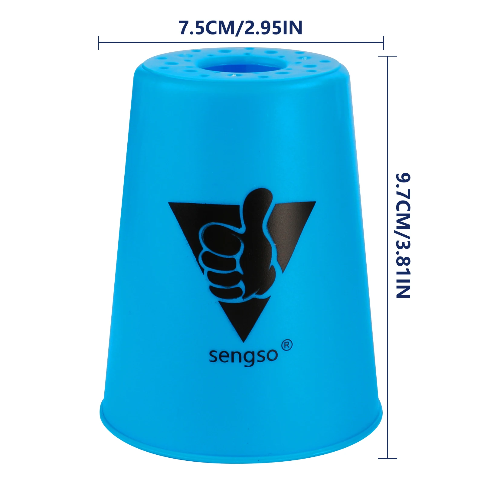 Speed Stacks | SENGSO Official Sport Stacking Set, 12 Cups Speed Stacking Cups | ABS Materials, Low Friction for Competition