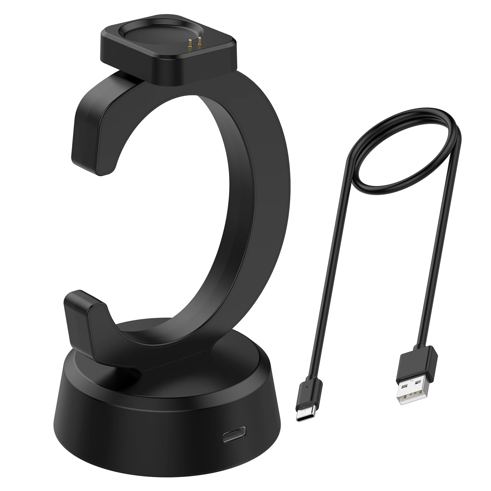 Charging Dock Charger for Huami Amazfit T-Rex 3 / T-Rex3 Pro A2443/ Balance A2286/ Balance 2 A2429 Stand Charger Adapter Replace