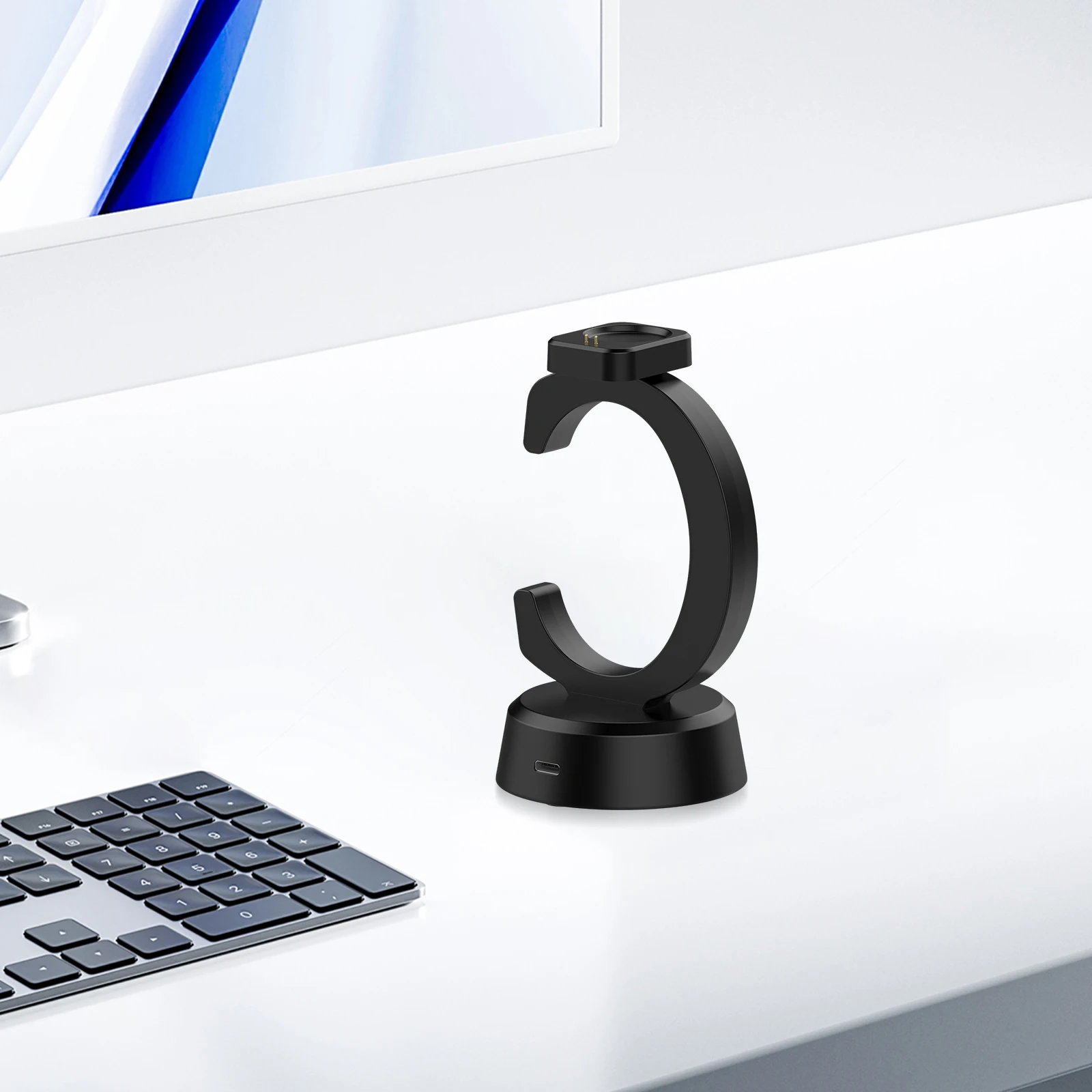 Charging Dock Charger for Huami Amazfit T-Rex 3 / T-Rex3 Pro A2443/ Balance A2286/ Balance 2 A2429 Stand Charger Adapter Replace