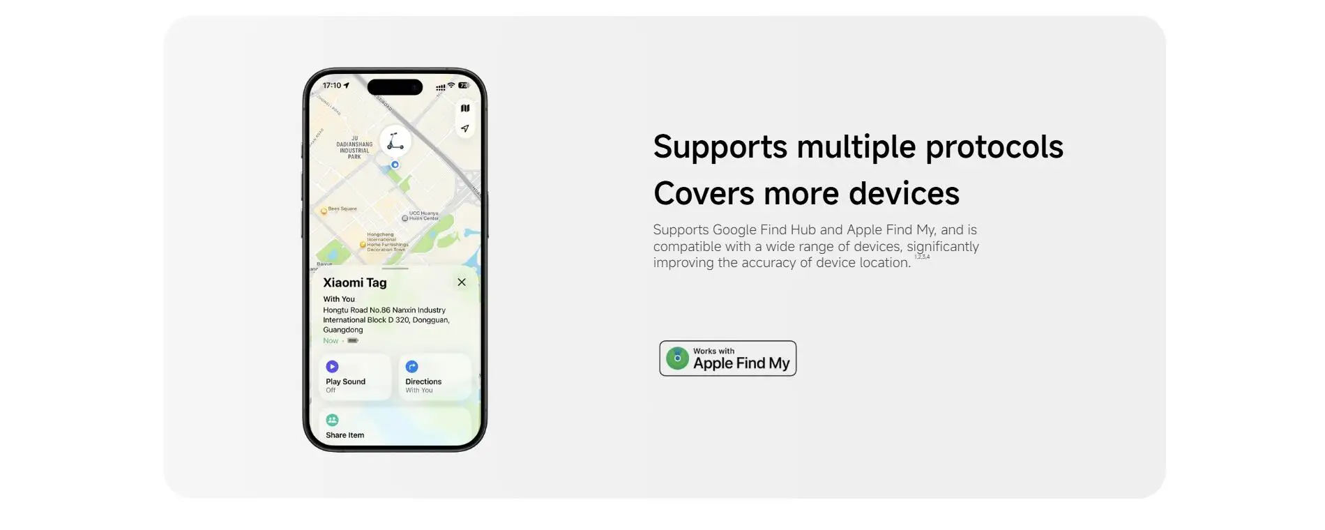 Xiaomi Tag Anti Lost Device Bluetooth 5.4 Tracker IP67 Rating Waterproof For Google Find Hub Or For Apple Find My