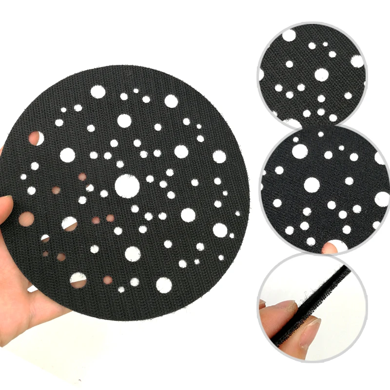 2PCS 6 Inch Hook and Loop Pad Saver Interface Pad Surface Protection Disc 150mm Protector for Sanding Pad Random Orbital Sander