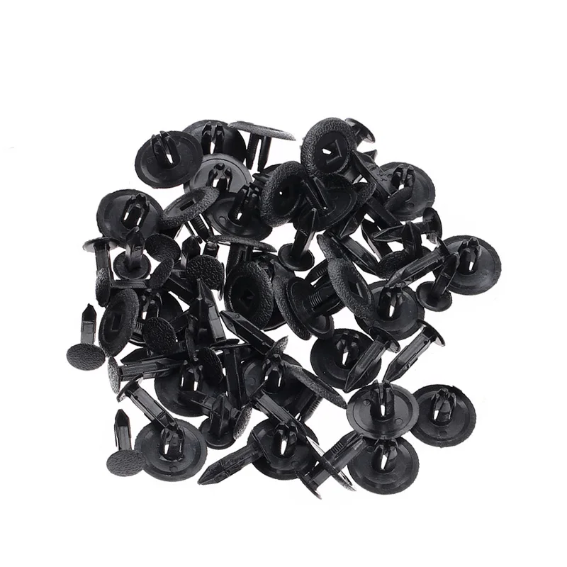 20/50Pcs For Mazda Door Fender Trunk Interior Trim Fastener Clips 6mm Hole Rivet