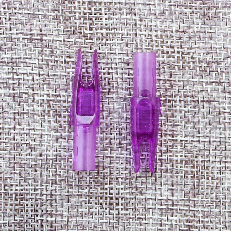 50pcs Arrow Nocks For Carbon Arrow Shaft I.D 6.2mm Plastic Arrow Tails DIY Arrow Knocks Replacement Archery Hunting shooting