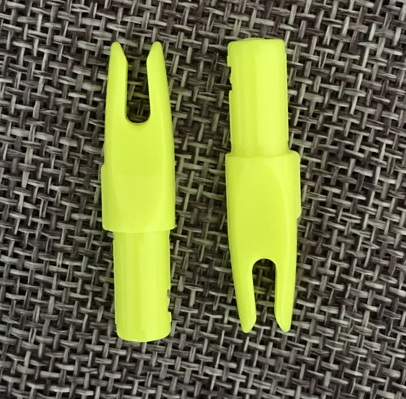 50pcs Arrow Nocks For Carbon Arrow Shaft I.D 6.2mm Plastic Arrow Tails DIY Arrow Knocks Replacement Archery Hunting shooting