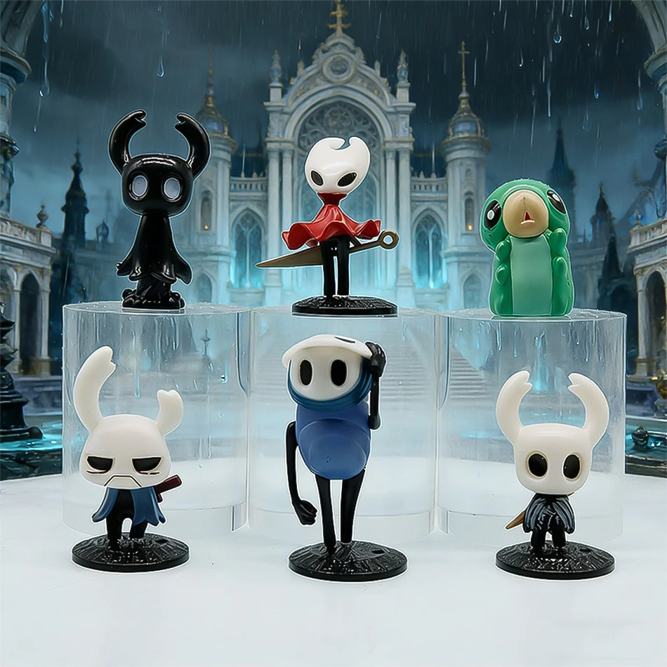1-24pcs/Set Hollow Knight Blind Bag Toys Anime Game Figure The Knight/Hornet Action Figurine Collectible Model Doll Gift
