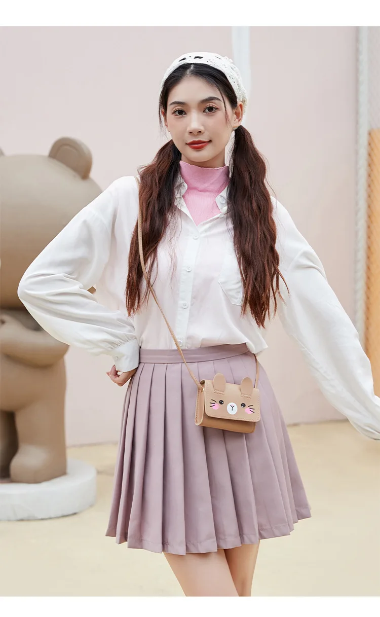 Children's Accessories Small Shoulder Bag Cute Rabbit BabyGirls Small Crossbody Bags Cartoon Kids Boys Mini Coin Purse Handbags