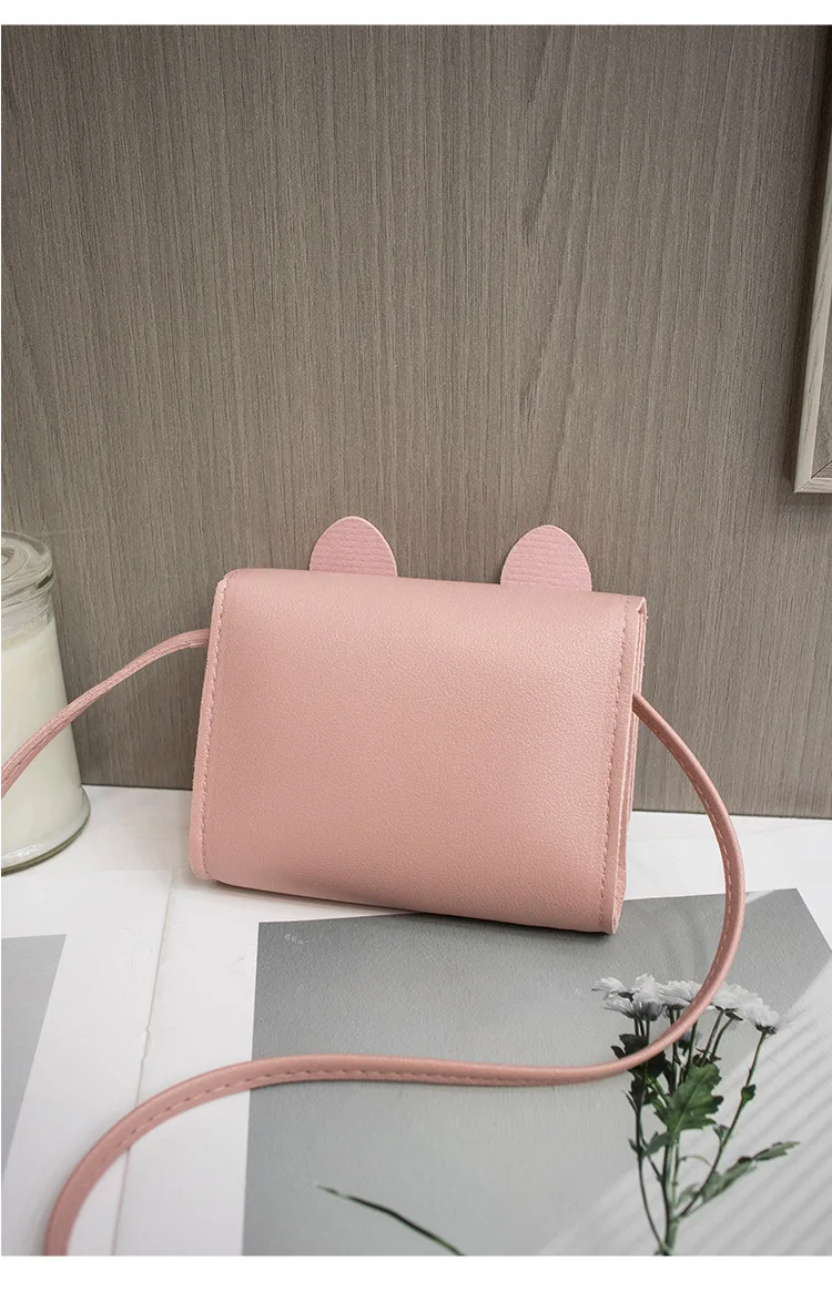 Children's Accessories Small Shoulder Bag Cute Rabbit BabyGirls Small Crossbody Bags Cartoon Kids Boys Mini Coin Purse Handbags