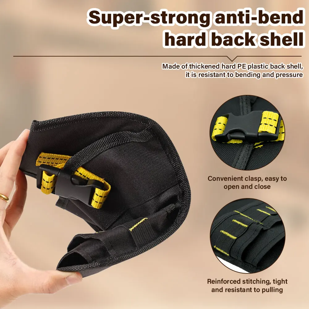 Multi-functional Waterproof Drill Holster Waist Tool Bag Power Tool Holster Drill Holster Cordless For Wrench Hammer Screwdriver