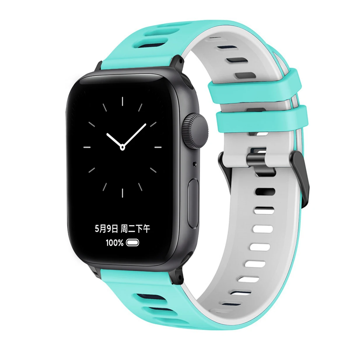 Sports Silicone Strap For Apple Watch Ultra4 Band 49mm 46mm 45mm 44 42mm Bracelet for IWatch Series 12 11 10 9 8 7 6 5 Wristband