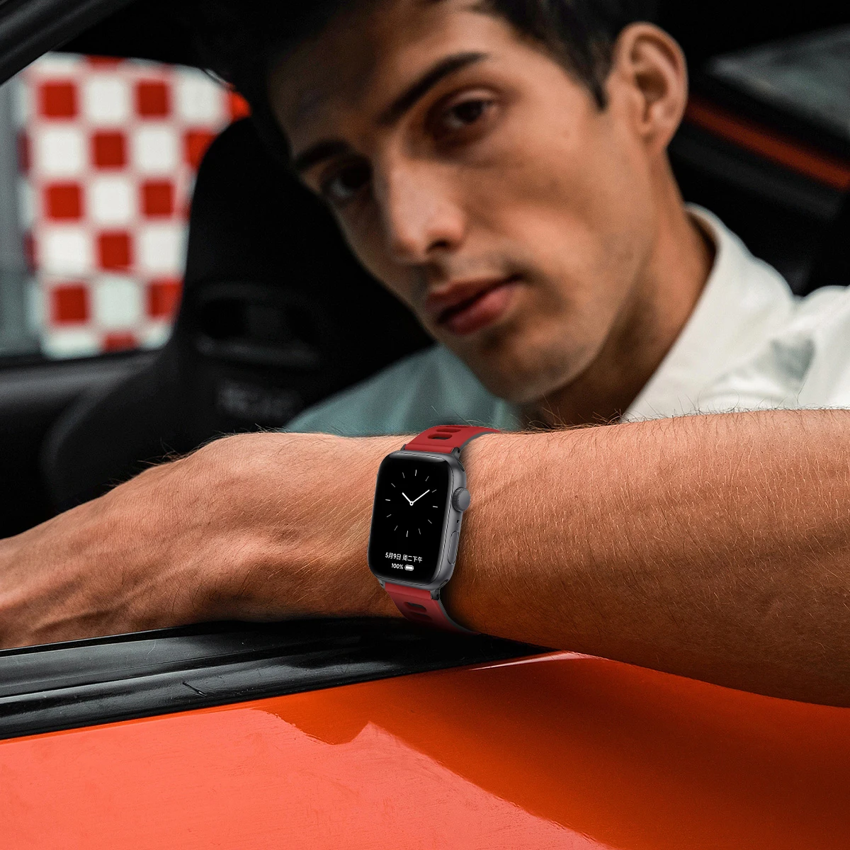 Sports Silicone Strap For Apple Watch Ultra4 Band 49mm 46mm 45mm 44 42mm Bracelet for IWatch Series 12 11 10 9 8 7 6 5 Wristband