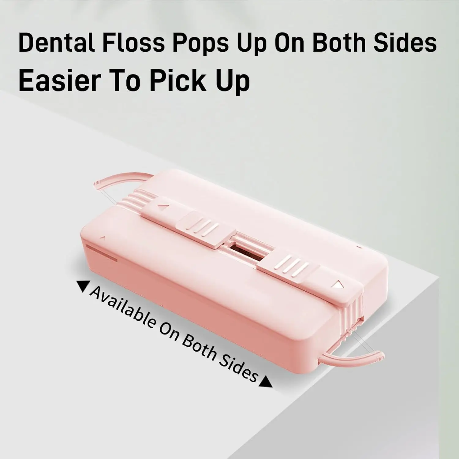 Disposable Dental Floss Picks with Portable Travel Case, 10pcs Toothpicks Sticks with Case, Oral Care Flossers for Home & Travel