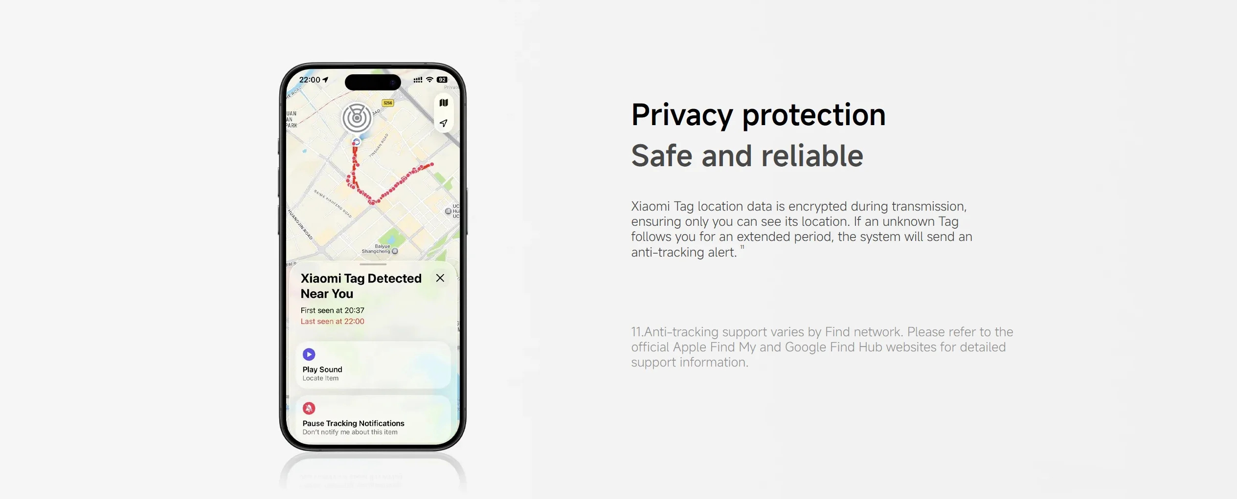 Xiaomi Tag 1 Pack Bluetooth 5.4 IP67 Waterproof Compatible with Apple Find My for iPhone Smart Anti Lost Device