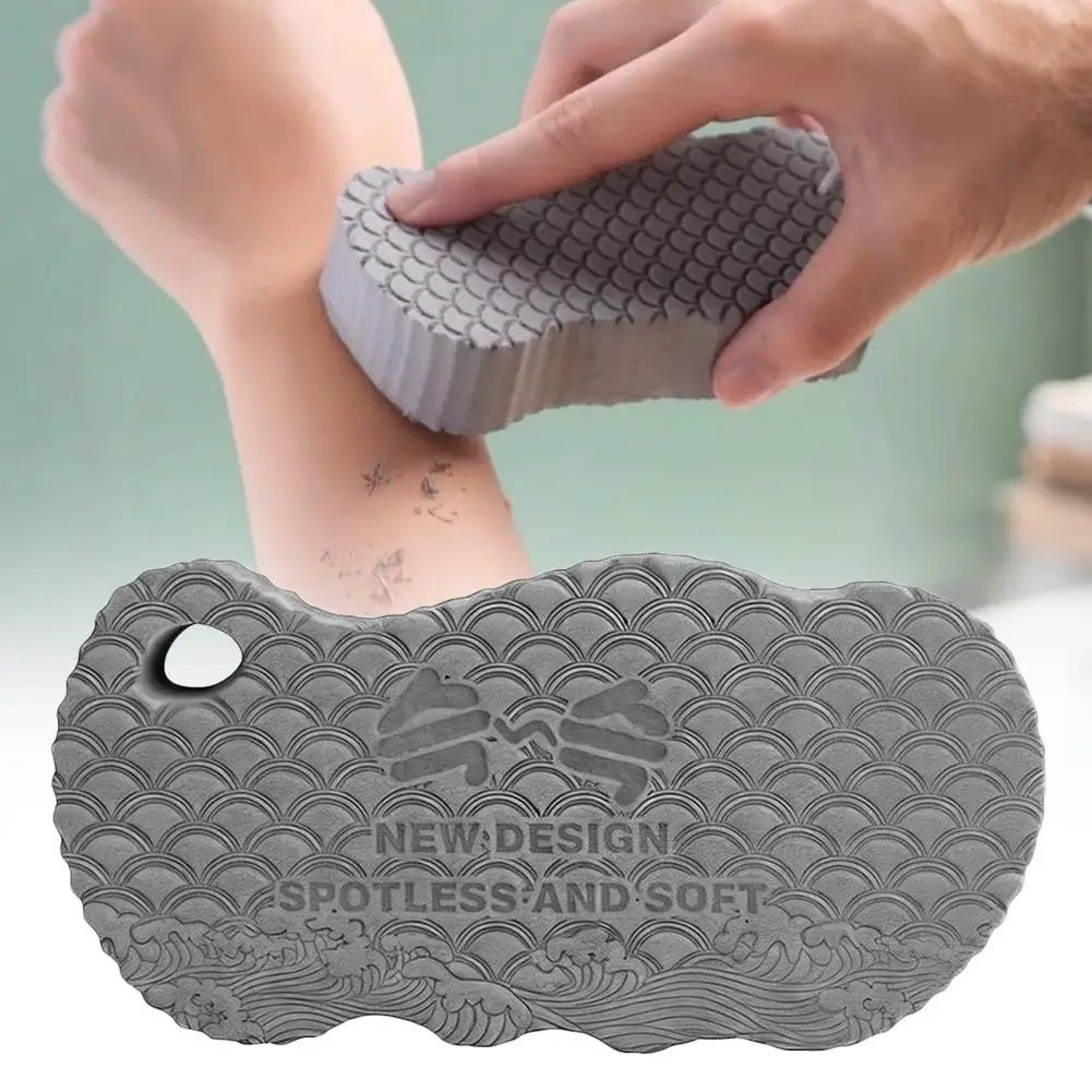 Exfoliating Sponge - Soft Bath Sponge Body Scrub 3D Radiant Skin Exfoliating Bath Sponge, Remover Dead Skin, Skin Friendly