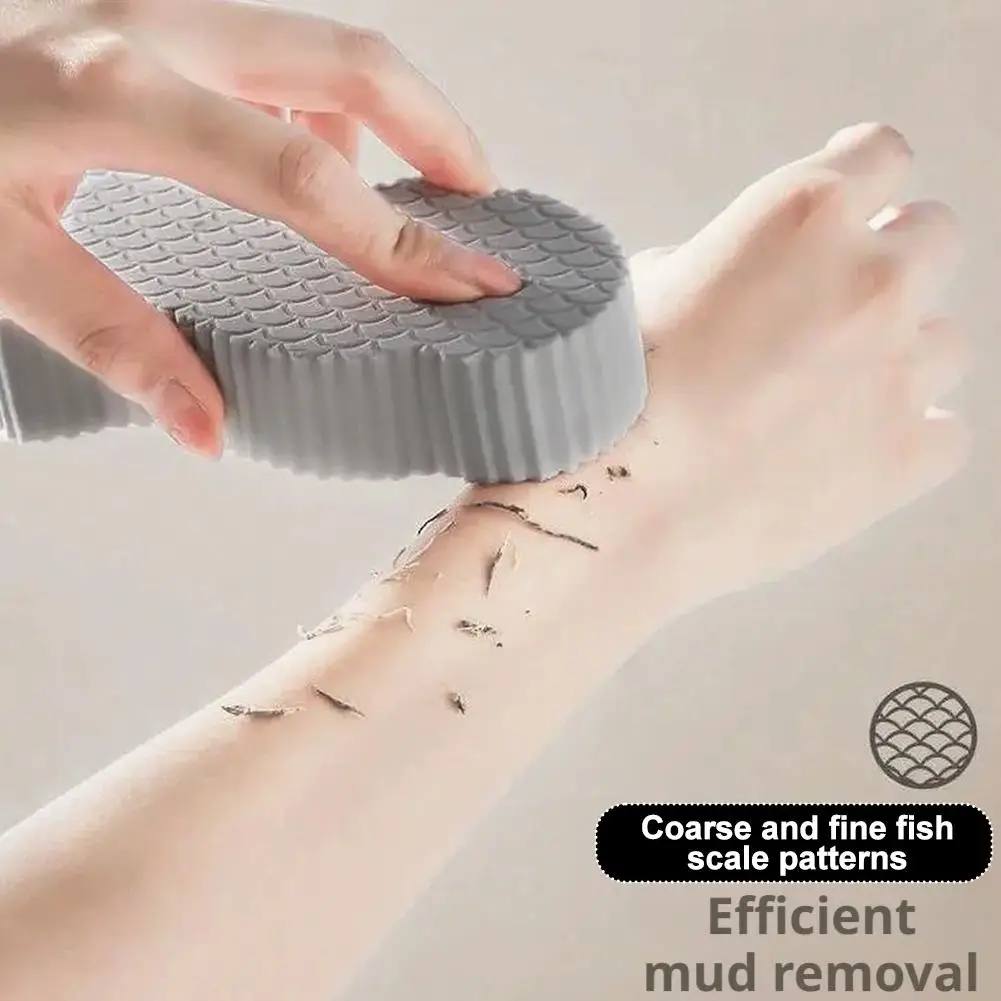 Exfoliating Sponge - Soft Bath Sponge Body Scrub 3D Radiant Skin Exfoliating Bath Sponge, Remover Dead Skin, Skin Friendly
