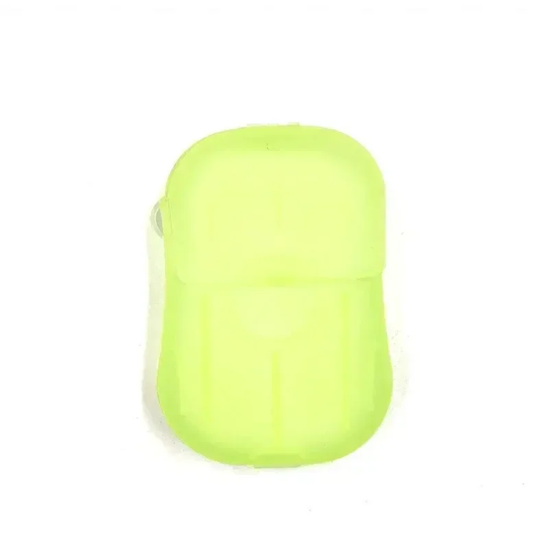 1/10/30Box Outdoor Travel Disposable Soap Tablet Box Soap Paper Portable Hand Washing Tablet Small Soap Tablet Mini Soap Sheet