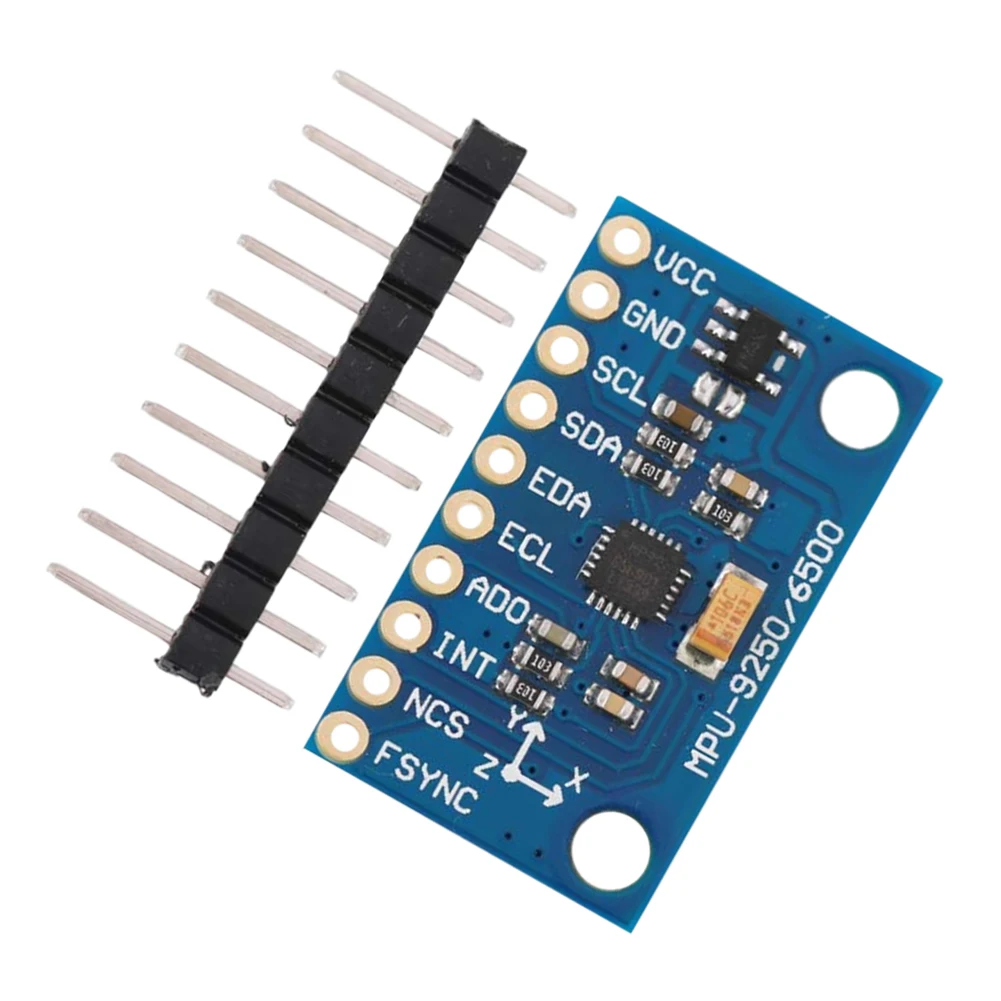 GY-9250 MPU9250 9-axis/9-axis Attitude Sensor Board Module IIC/SPI Gyro+Accelerator+Magnetometer Measurement Sensor Module 3-5V