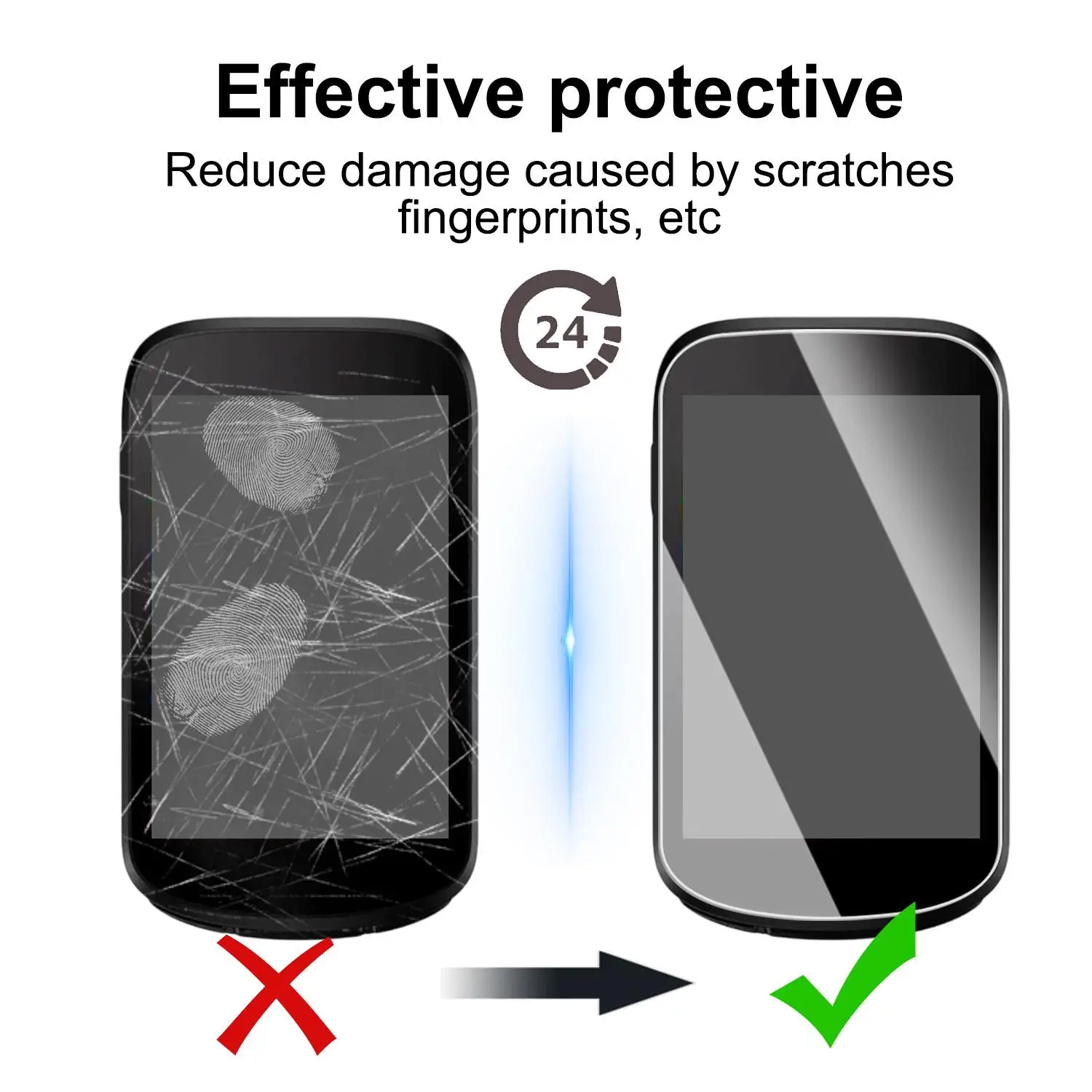 1-5PCS Ultra HD Tempered Glass for IGPSPORT BSC500 Cycle Computer Screen Protector Cover Anti-scratch Protective Film for BSC500