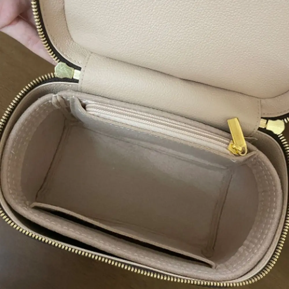 Durable Felt Handbag Insert Bag Bag Support Organization Purse Liner Portable Storage Bag Organiser for For LV Nice Nano/Mini/BB