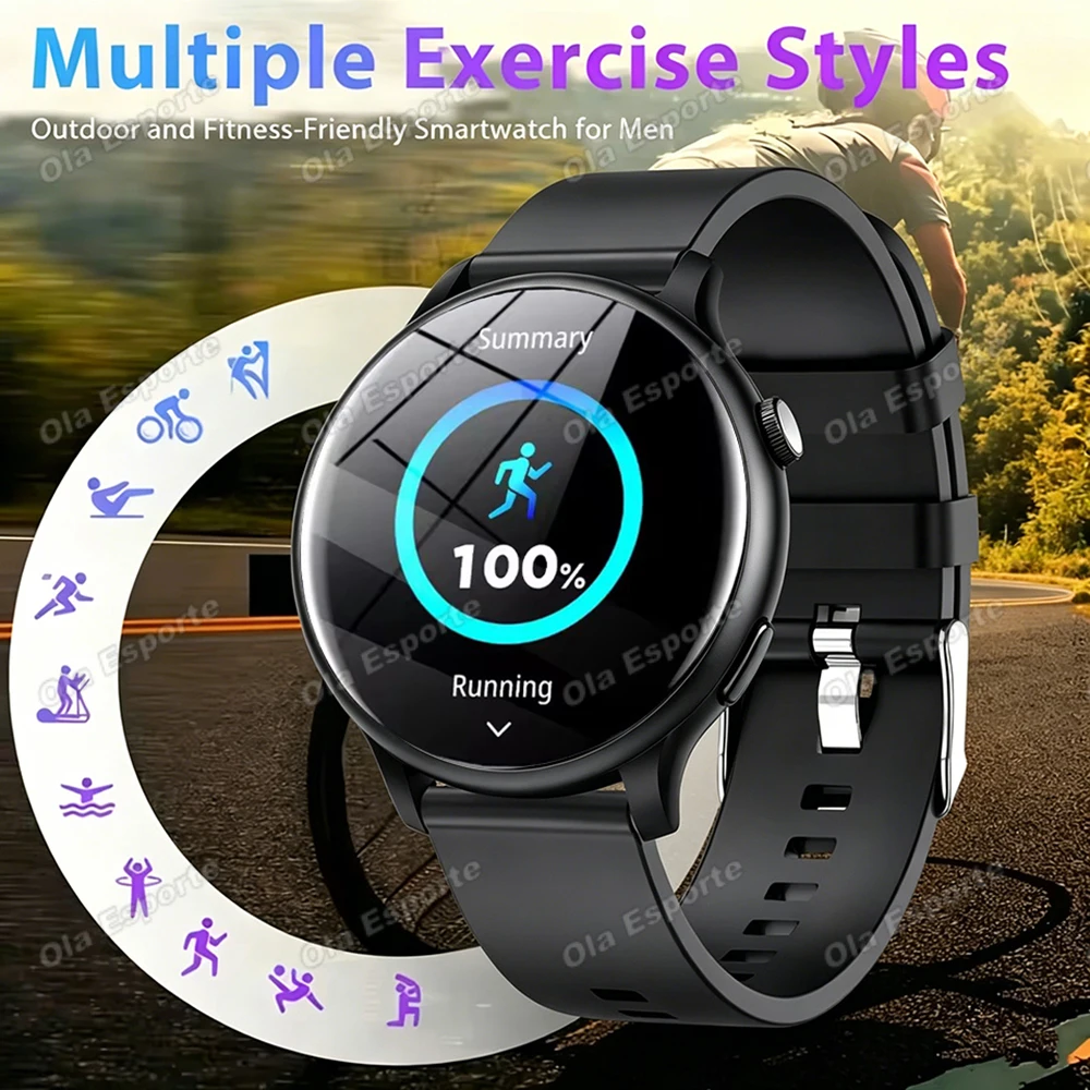 New Dual Strap Smart Watch 2026 Men Women Sports Watch Voice Assistant Heart Health Monitoring Bluetooth Call Digital Smartwatch